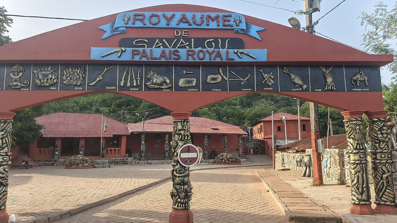 Palais royal de Savalou au Bénin